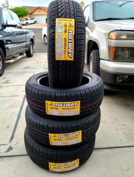 How much does it cost to buy Fullway tires