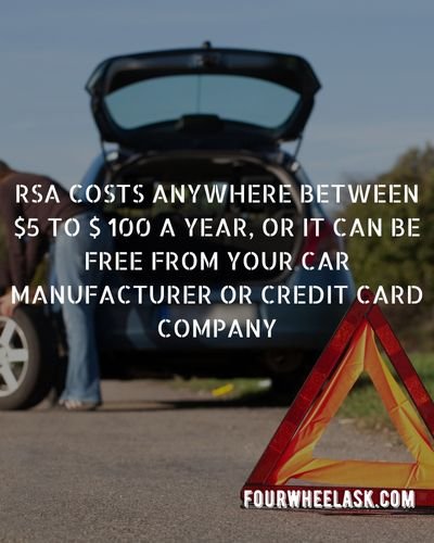 Does Roadside Assistance Cost Money