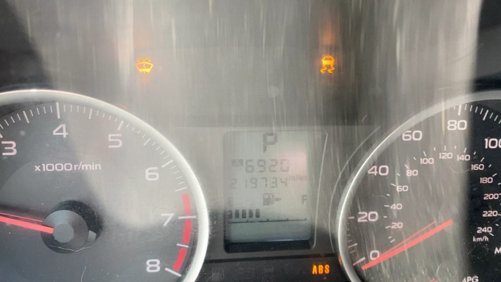Subaru Tire Pressure Light Blinking
