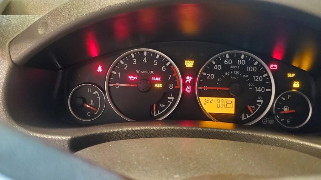 Nissan Blinking Tire Pressure Light