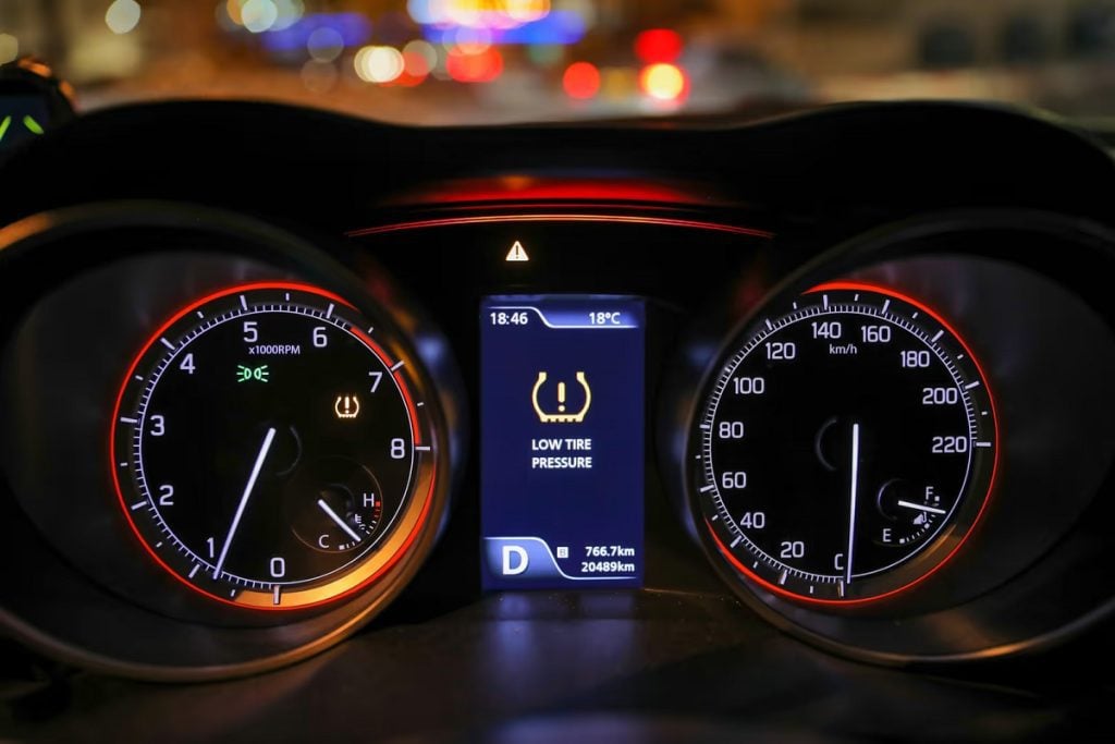 Prius Tire Pressure Light Blinking