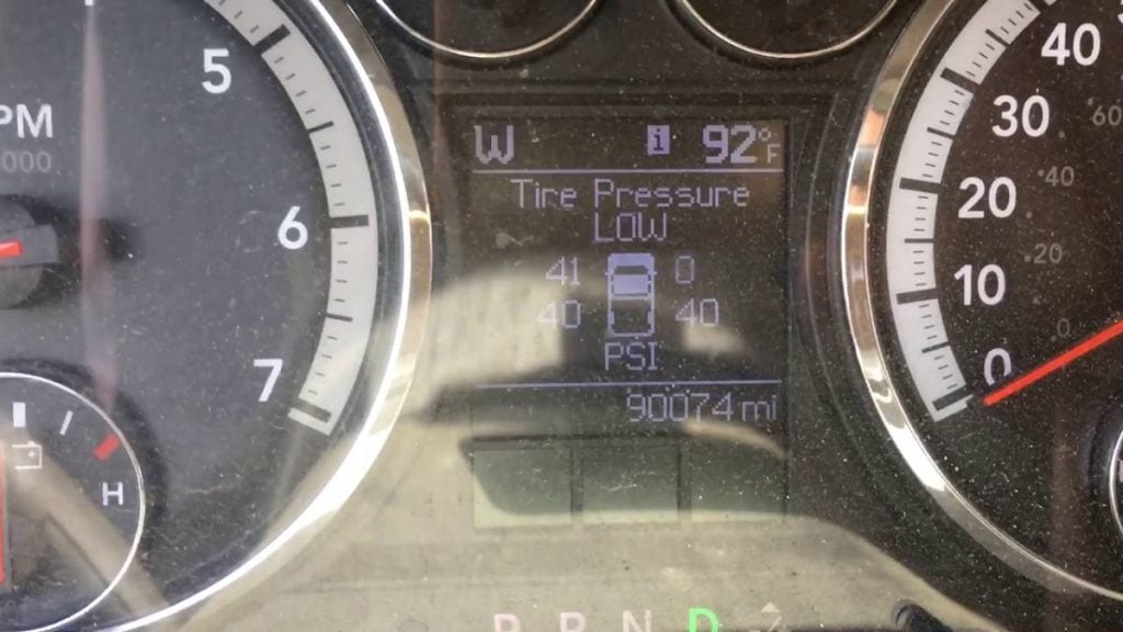 Common Dodge RAM Tire Pressure Sensor Problem
