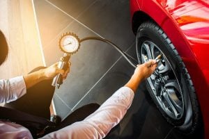 Tire Pressure Change with Temperature