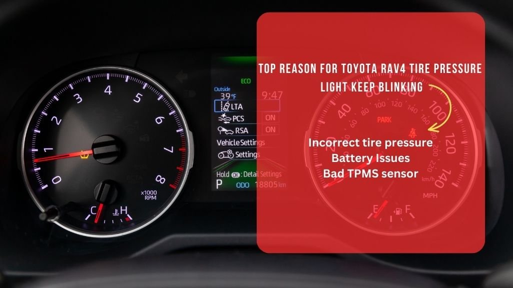 Toyota RAV4 Tire Pressure Light Blinking